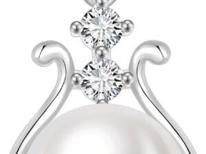 Pearl Necklace for Women, Freshwater Cultured Single Pearl Pendant, 18K Gold Plated 925 Sterling Silver Pearl Jewelry, Genuine Premium AAA Top Grade Real Pearl, Anniversary Birthday Wedding Gifts for Women Mom Wife (11mm)