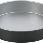 9-Inch Round Cake Pan, Chef's Classic Nonstick Bakeware, Silver, AMB-9RCK