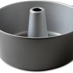Classic Cast Pound Cake, Nonstick 10 Inch One Piece Pan - Great for Angel Food, Coffee Cake, 18 Cup - Graphite