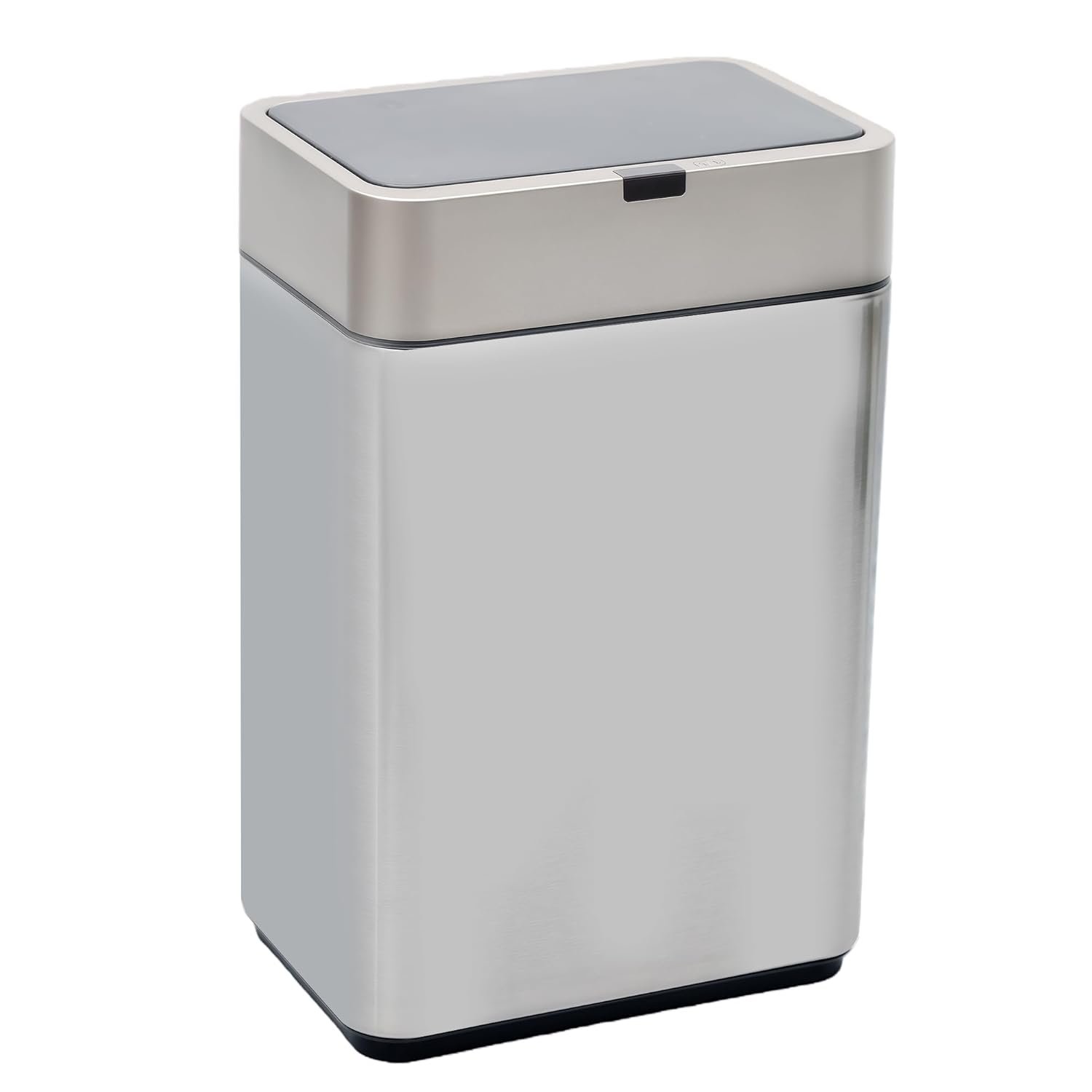 51Jh7DGvsKL._SL1500_.jpg 2.4 Gallon / 9L Small Motion Sensor Trash Can, Stainless Steel Automatic Trash Bin, Touchless Small Electric Garbage Can for Bathroom, Bedroom, Under Desk, Silver (2 AA Required) - Image 1