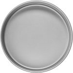 9-Inch Round Cake Pan, Chef's Classic Nonstick Bakeware, Silver, AMB-9RCK - Image 2
