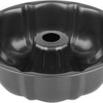 9.5" Non-stick Cake Pan, Heavy Duty Carbon Steel Fluted Tube Round Baking Pan,Buntz Pound Cake Pan Mold,Tube Bakeware,Baking Mold for Jello,Gelatin,Chocoflan,Flan