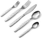 20-Piece Stainless Steel Flatware Silverware Cutlery Set, Include Knife/Fork/Spoon, Mirror Polished, Dishwasher Safe, Service for 4 - Image 2