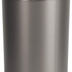 Kitchen Trash Can with Swing Top Lid, Large 16-Gallon (62 L) Capacity, Pewter